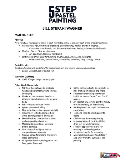 Jill Stefani Wagner: 5 Step Pastel Painting