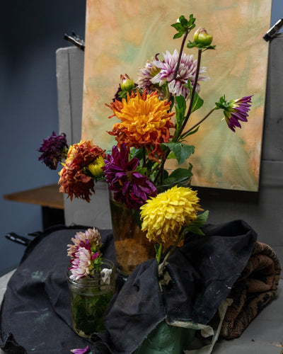 Robert A. Johnson: Flowers - Bouquets & Brushwork