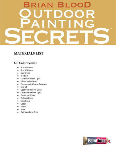 Brian Blood: Outdoor Painting Secrets
