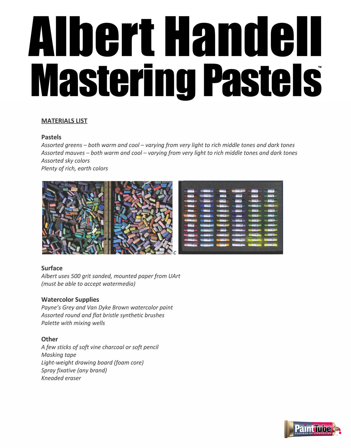 Albert Handell: Mastering Pastels - PaintTube.tv