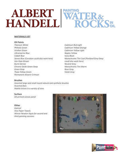 Albert Handell: Painting Water & Rocks in Oil