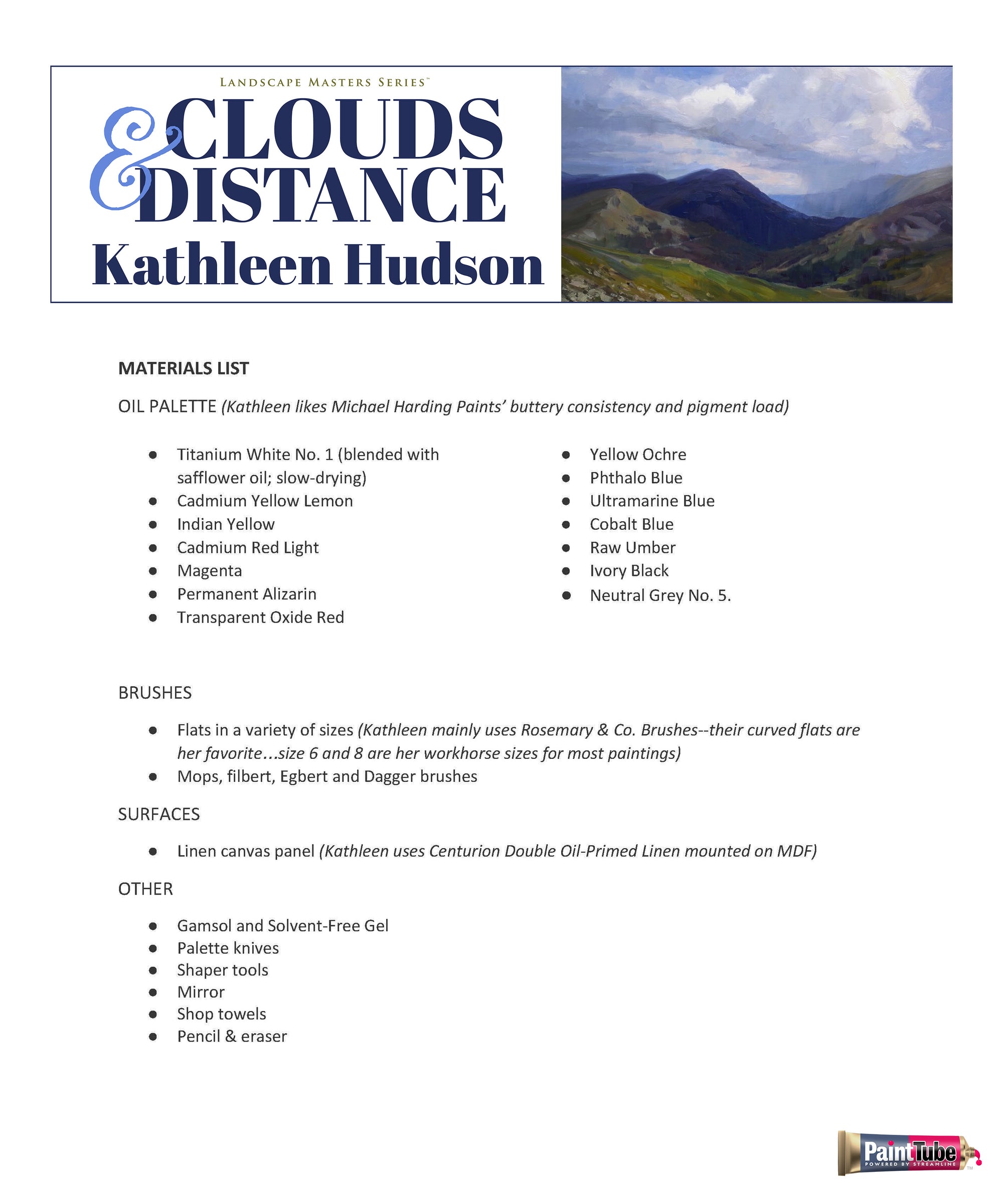 Kathleen Hudson: Clouds & Distance
