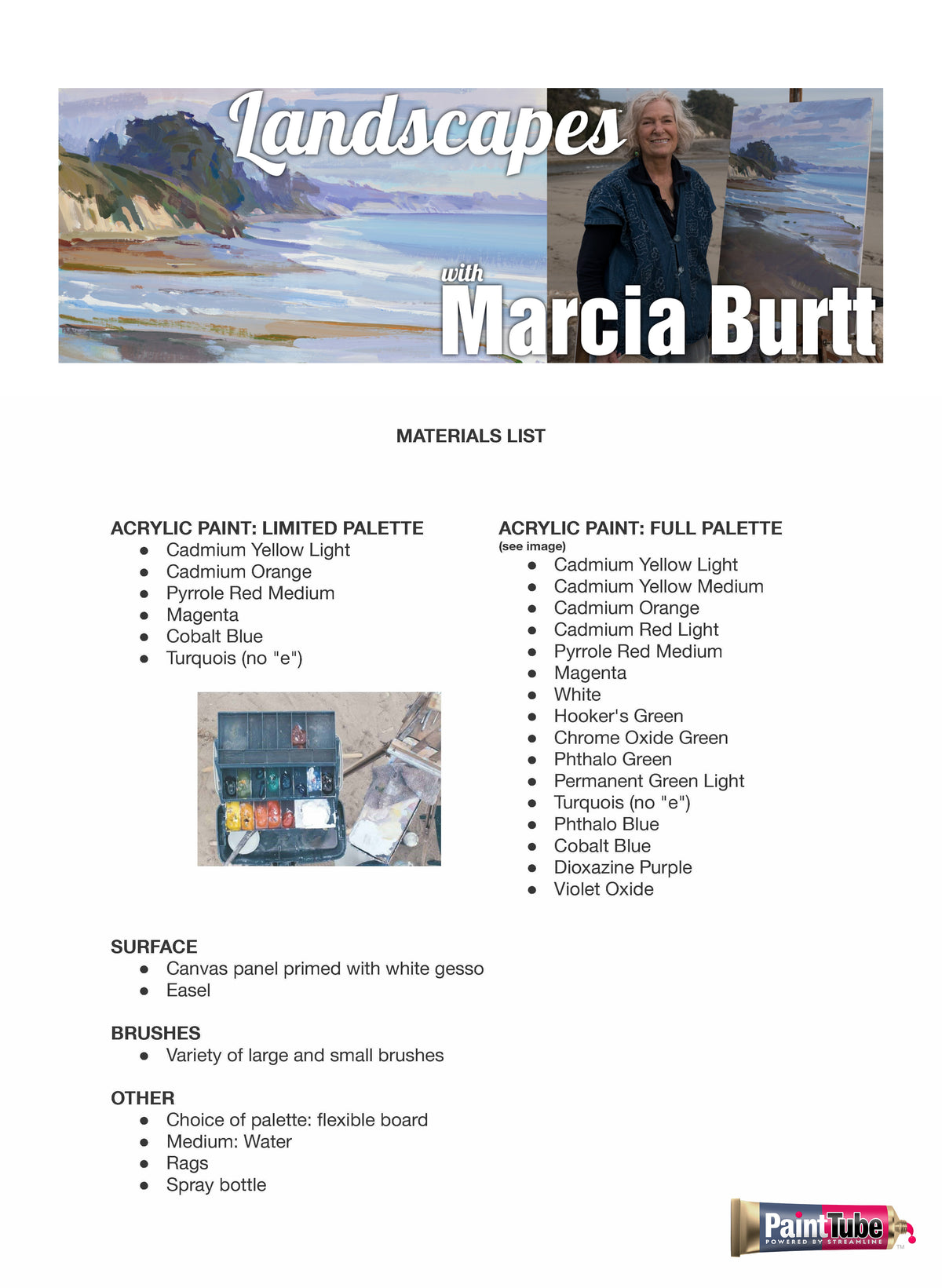 Chantel Barber/Marcia Burtt Acrylic Bundle