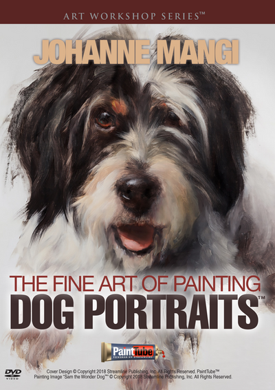 Johanne Mangi - The Fine Art of Painting Dog Portraits - PaintTube.tv