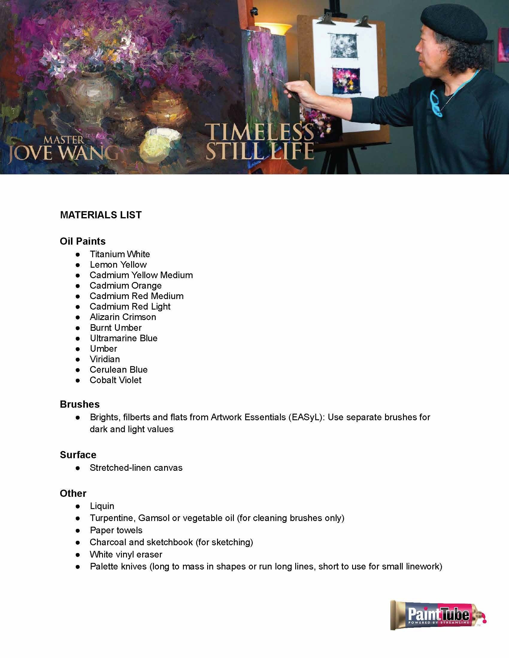 Jove Wang: Timeless Still Life