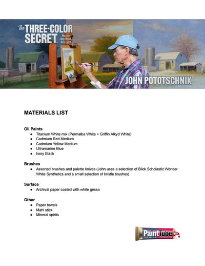 John Pototschnik: The Three-Color Secret - Master Any Mood, Any Light