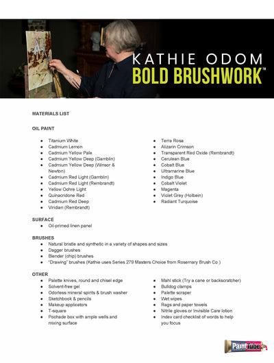 Kathie Odom: Bold Brushwork