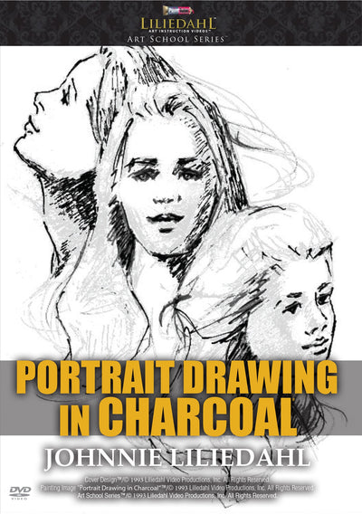 Johnnie Liliedahl: Portrait Drawing in Charcoal