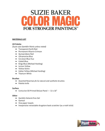 Suzie Baker: Color Magic for Stronger Paintings