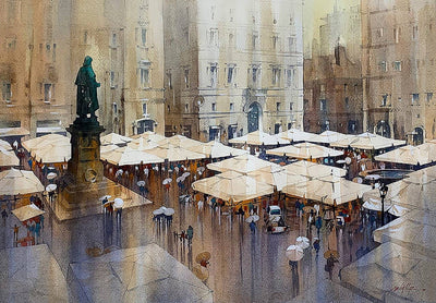 Thomas W. Schaller: Architect of Light - Watercolor Paintings by a Master Hardcover Book