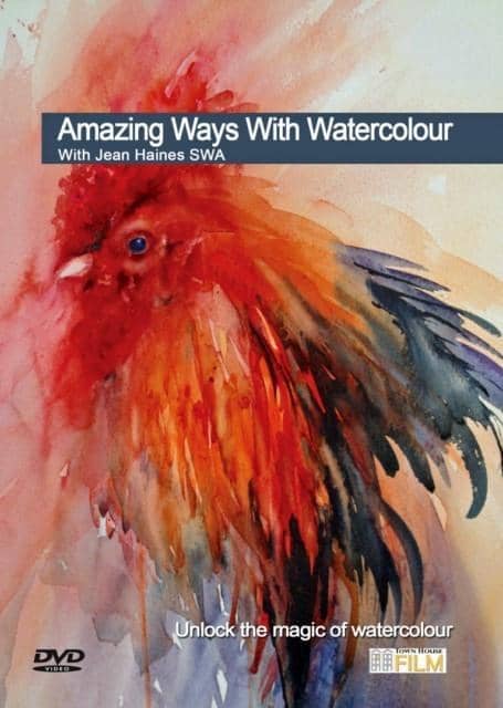 6 (Six) Watercolor Instruction Books, Paint Watercolors that Dance, Jean  Haines