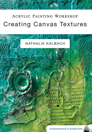 Nathalie Kalbach: Acrylic Painting Workshop - Creating Canvas Textures - Streaming