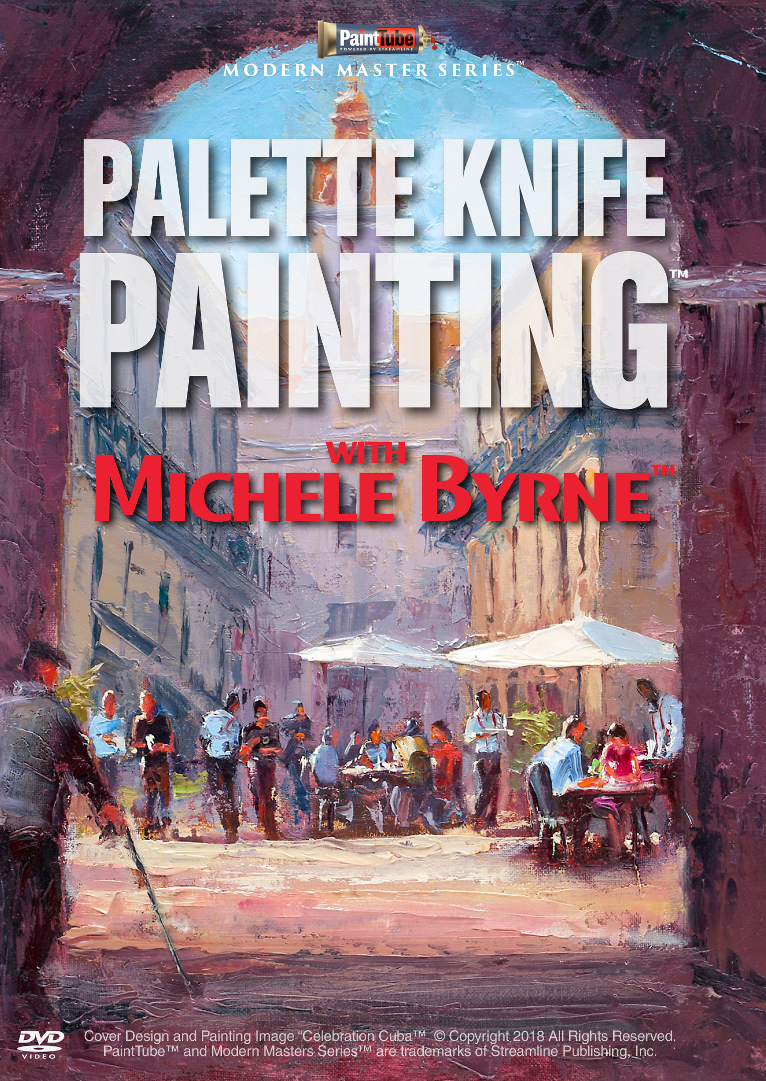 Michele Byrne: Palette Knife Painting