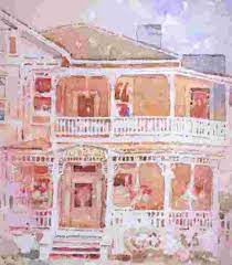 Judi Betts: Extraordinary Watercolors - Louisiana Architecture