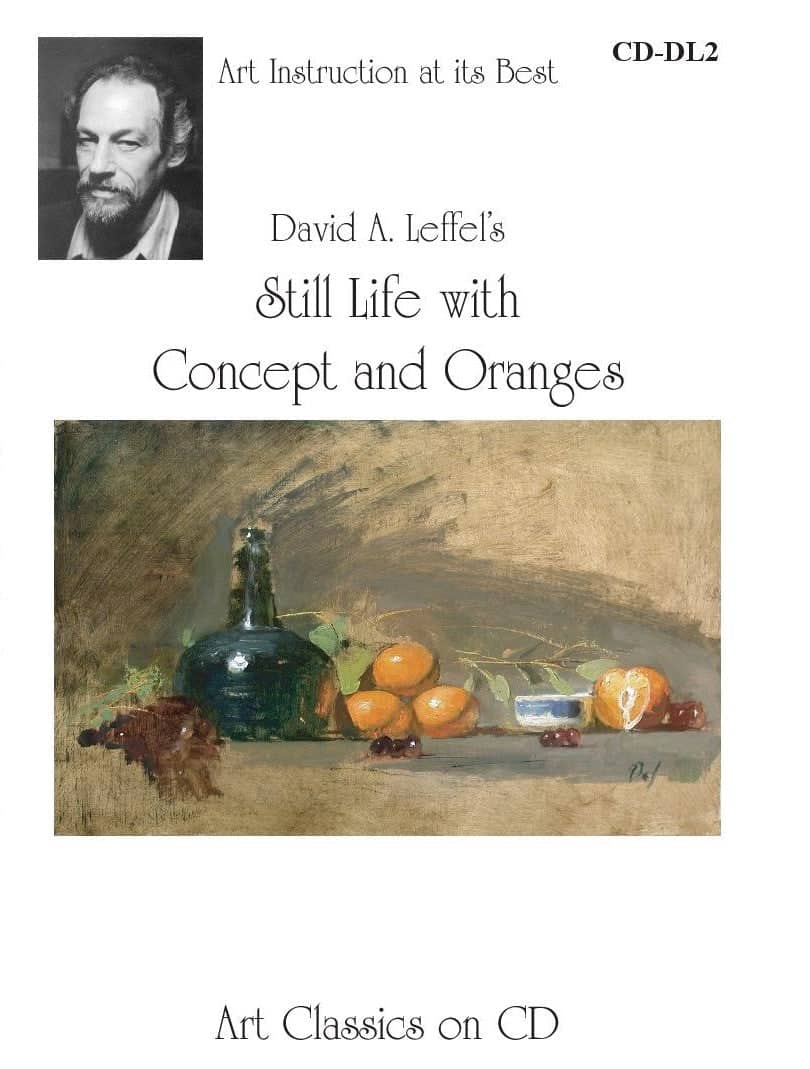 絵画 concept from life David A. Leffel - Still-Life With Concept & Oranges - PaintTube.tv