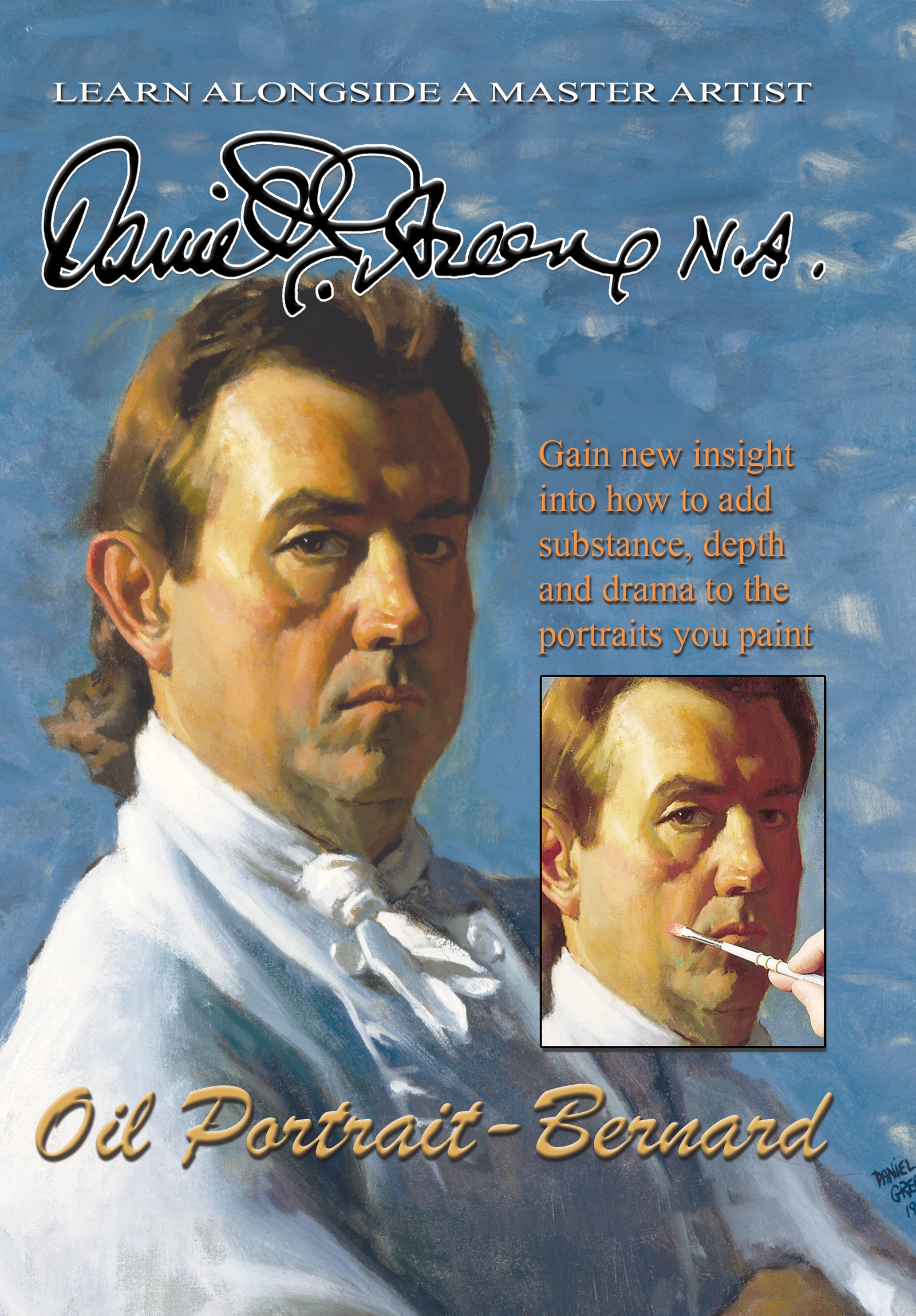 Daniel Greene: Oil Portrait: Bernard