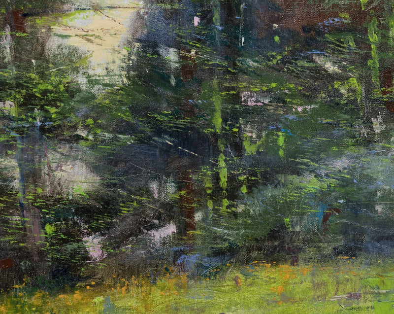 Albert Handell: Painting Greens In Oil - PaintTube.tv