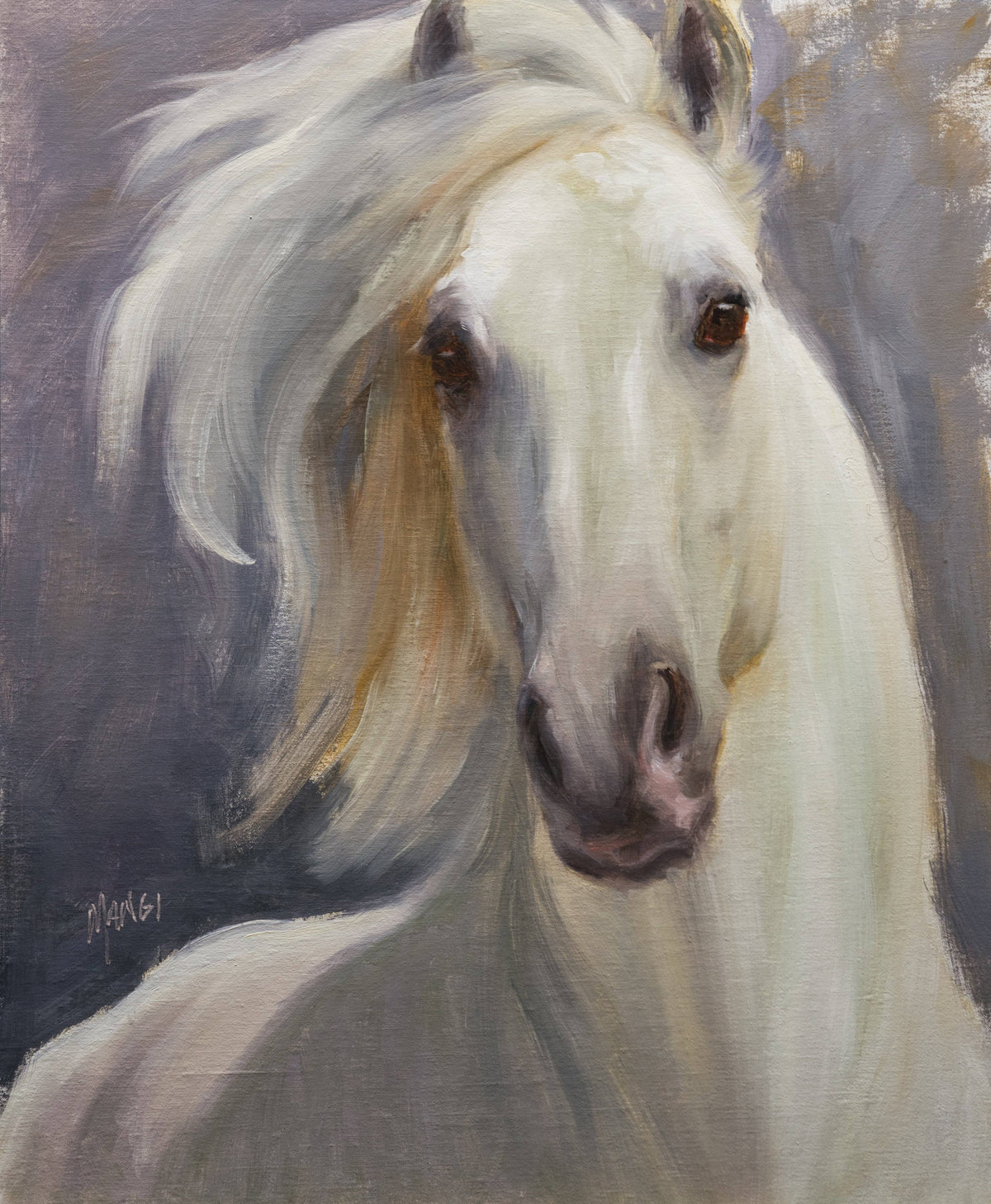 Johanne Mangi: The Fine Art of Painting Horse Portraits - PaintTube.tv