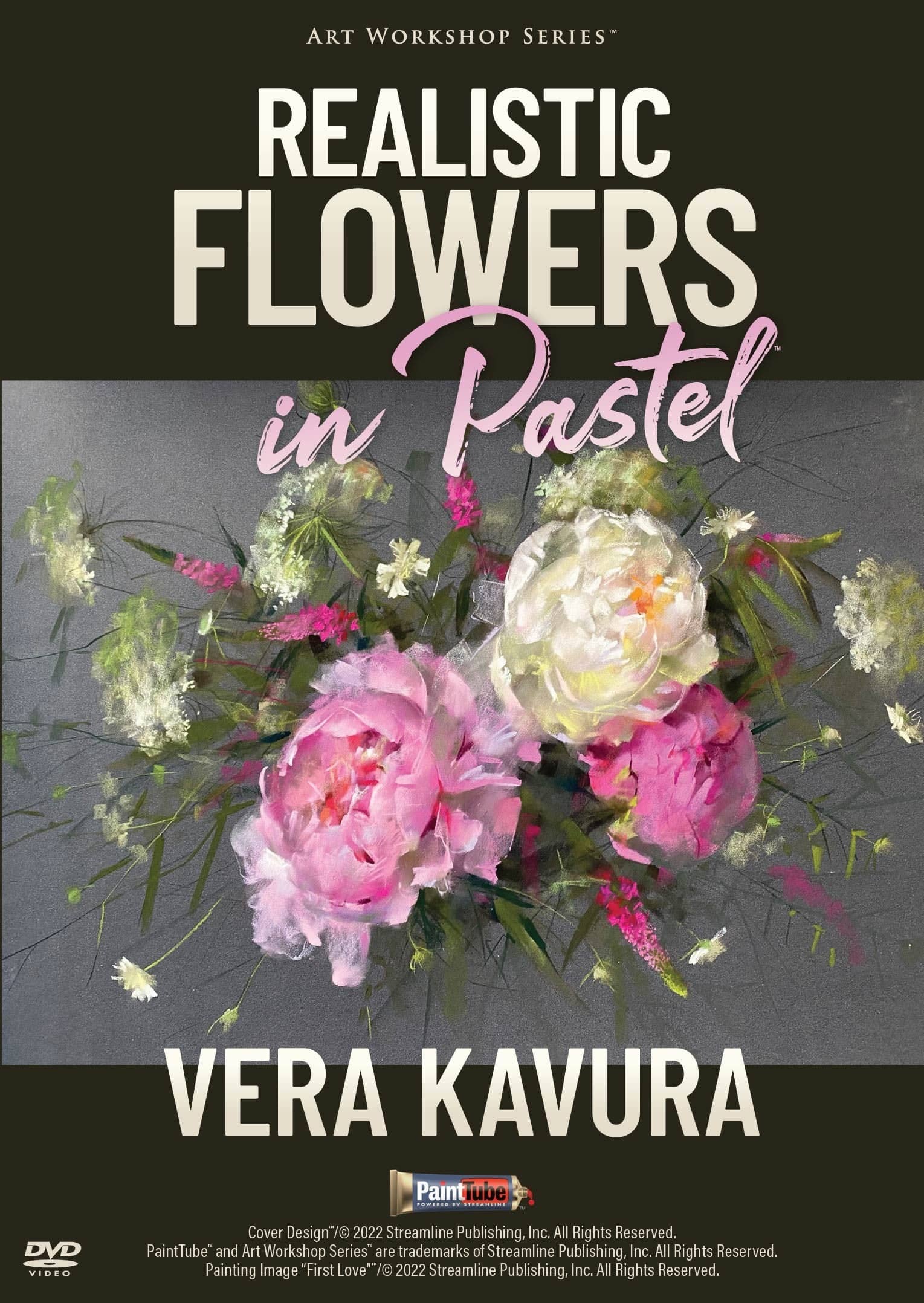 Vera Kavura: Realistic Flowers in Pastel - PaintTube.tv