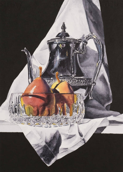 Laurin McCracken: Watercolor Realism - Silver & Crystal