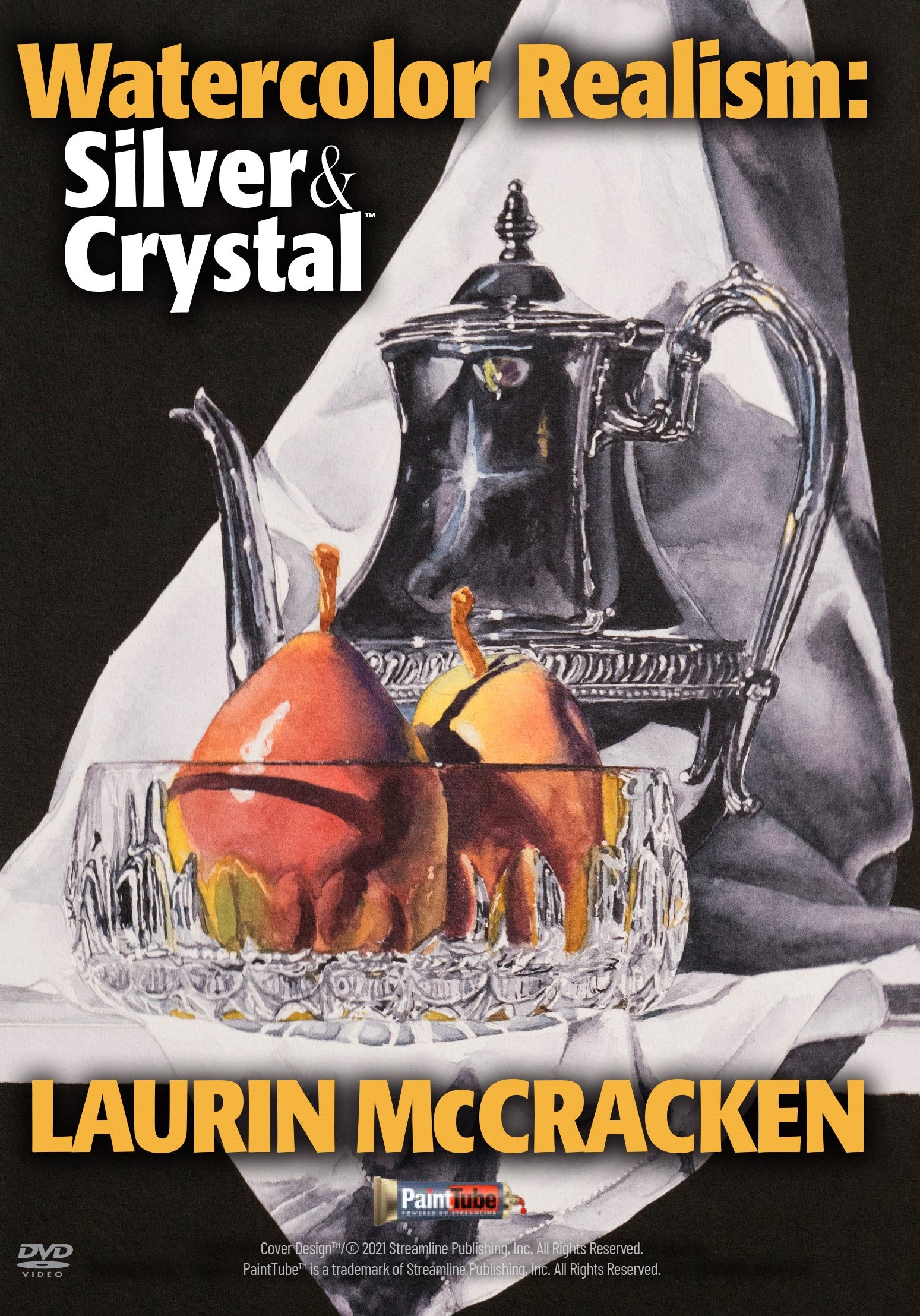 Laurin McCracken: Watercolor Realism - Silver & Crystal