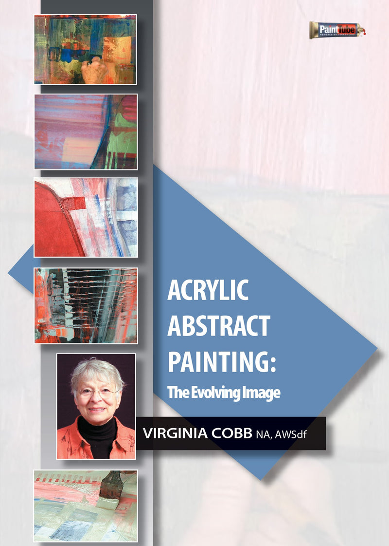 Virginia Cobb Acrylic Abstract Painting The Evolving Image