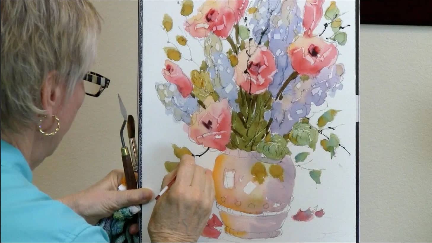 Joyce Hicks: Roses & Lilacs - Loosen Up Your Style with Watercolor Florals