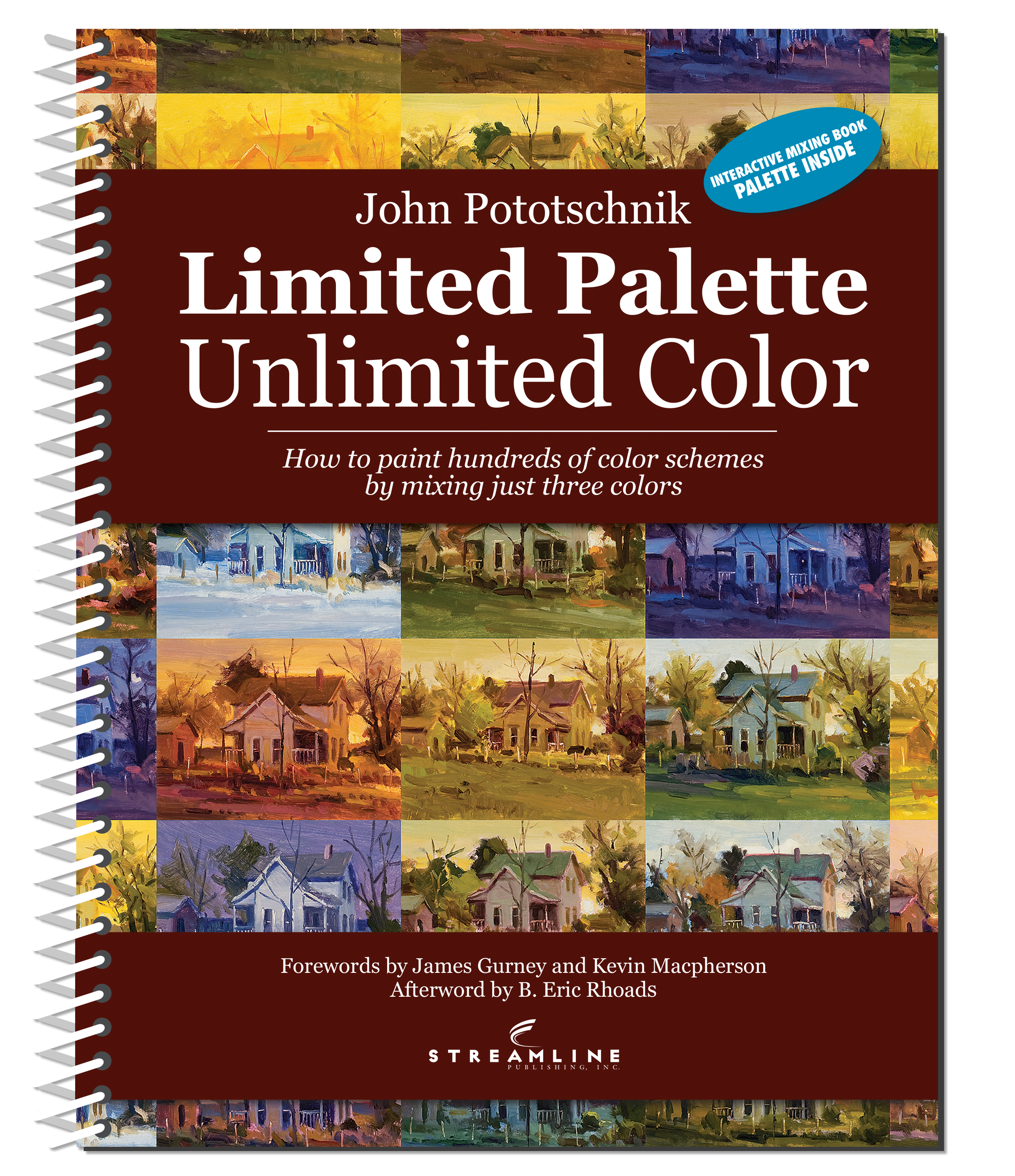 John Pototschnik: Unlimited Color With A Limited Palette Softcover Boo 