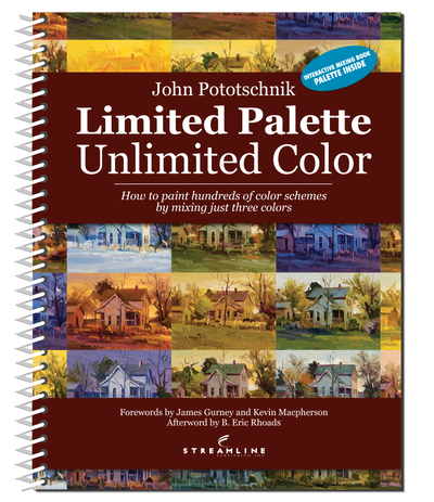 John Pototschnik: Limited Palette, Unlimited Color Soft Cover Book